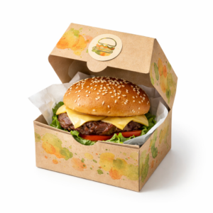 Embalagem para Lanche Gourmet / Hambúrguer